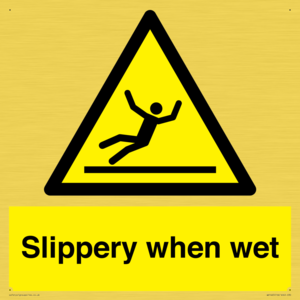 slippery when wet